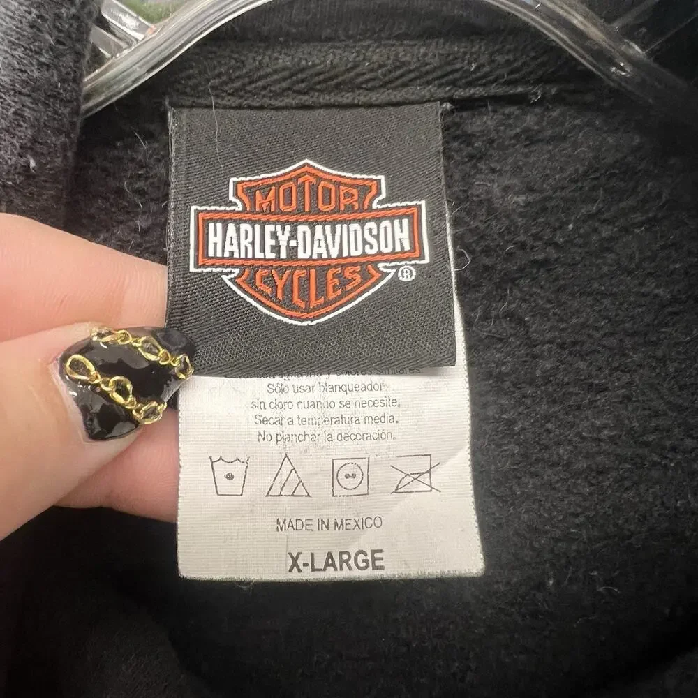 Harley-Davidson Zip Up Jacket featuring a 
